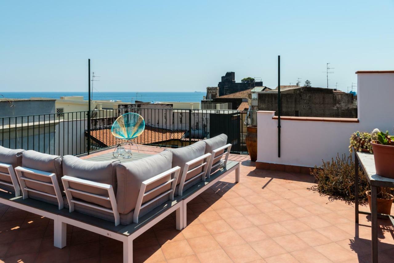 Appartamento La terrazza dei Normanni Aci Castello Esterno foto